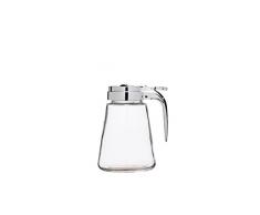 Kitchen Craft Pichet Système Anti-Gouttes Distributeur de sirop en Verre/Miel, 330 ML (0,5 pintes) â Transparent