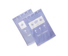 COMPACTOR Lot de 2 Sacs de Compression Sous Vide, Voyage, Taille M, Extra-plat, RAN4292