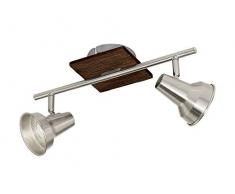 Delamaison ISP3762028 Barre de Spots, Acier, 3 W