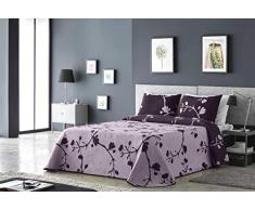 VIALMAN Couvre-lit boutis lÃ©ger Rose 105 x 190 cm