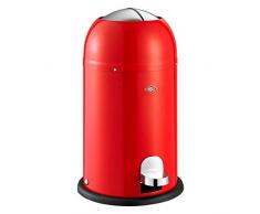 Wesco 180 312-02 Poubelle Ã pÃ©dale Kickmaster Junior (Rouge)