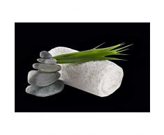 Fibao Serviette de Toilette Bambou (Blanc)