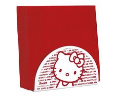 Hello Kitty Porte Serviette Apple-14.6x8.9x6.2cm, Rouge, 14,6 x 8,9 x 6,2