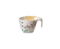 Villeroy & Boch Flow Couture Tasse, 380 ml, Porcelaine Premium, Blanc/Multicolore