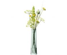 LSA International Sorbet Vase H37.5Â cm Melon, Vert, 9Â x 9Â x 37.5Â cm