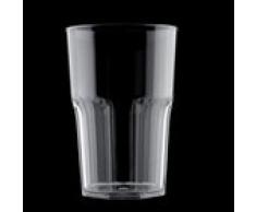drinksafe Granity, verre, plastique, blanc, lot de 5