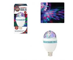 Global Gizmos 45570 Ampoule LED Effet disco Culot B22 1.5 W