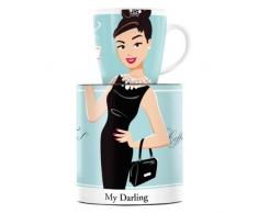 RITZENHOFF My Darling, Tasse à Café, Porcelaine, 300 ML, Design Printemps 2014, Astrid Müller, 1510154