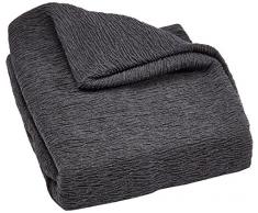 Zebra tissu élastique 42979 housse cLIC cLAC canapé 3 places gris