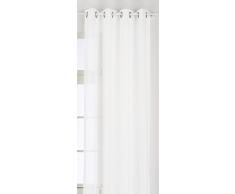 Linder 1013/10/375AB Voilage Voile Chic Blanc Oeillets 145 x 260 cm
