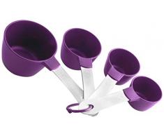 Ibili 736900 Lot de 4 Casseroles Ã Mesurer Nylon/Inox