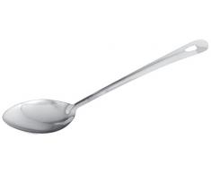 Fackelmann 24354 Cuillère à Servir Lara 30cm en INOX, Acier Inoxydable, Argent, 30 x 6,5 x 5,5 cm