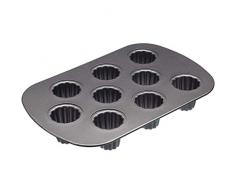 Kitchen Craft KCMCHB89 Moule Ã CannelÃ©, Acier au Carbone, Gris, 28 x 28 x 18 cm