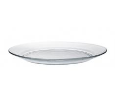 Duralex - Assiette Plate 28 Cm Lys Transparent - Lot de 6