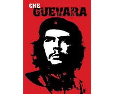 1art1 Ernesto ChÃ© Guevara Poster - Portrait, Rouge (91 x 61 cm)