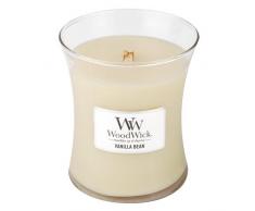 Woodwick 92112 Bougie Ovale, Verre, Rose, 10 x 10 x 11 cm