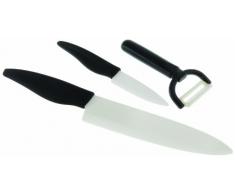 Lebrun 9 501 03 Coffret de 3 PiÃ¨ces Eplucheur + Couteaux Lames 8 et 16 cm