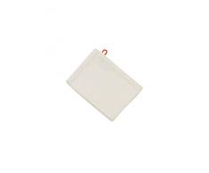 DONE Deluxe Gant de Toilette, Coton, Ã©toiles Blanche, 16x21x1 cm
