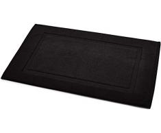 AmazonBasics Tapis de bain Ã galon Noir