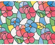 d-c-fix Film verre fenêtre de verre transparent de protection UV Film décoratif autocollant N ° 13 F3460117 Lisboa Rouge 200 x 45 cm