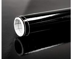 Fablon Rouleau Autocollant Noir 45 cm x 2Â m