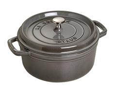 Staub 1103018 Cocotte Ronde Gris Graphite 30 cm