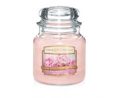 Yankee Candle collection Sunday Brunch, bougie jarre taille moyenne, Bouquet poudrÃ©