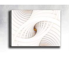 Bonamaison Peinture sur toile, multicolore, 50 x 70 cm - Conçu et fabriqué en Turquie