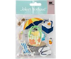 Jolees Boutique Dimensionnelle Stickers, Multicolore, 9.65Â x 14.98Â x 0.25Â cm
