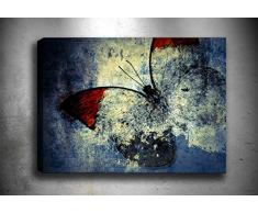 Bonamaison Peinture sur toile, multicolore, 40 x 60 cm - ConÃ§u et fabriquÃ© en Turquie