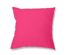 Soleil dOcre 526231 Alix Housse de Coussin Polyester Framboise/Rose 60 x 60 cm