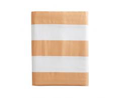 Essix Holidays Drap de lit Satin de coton Melon 180 x 290 cm