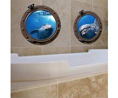 IMAGICOM Hublot U Dauphins Sticker Mural