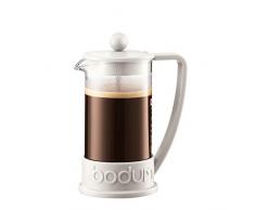 Bodum - 10948-913 - Brazil - CafetiÃ¨re Ã Piston 3 Tasses - 0,35 L - Blanc