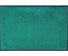 Wash+Dry Tapis, Surface en Polyamide, Vert, 40 x 60 cm