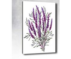 Bonamaison Peinture sur toile, multicolore, 40 x 60 cm - Conçu et fabriqué en Turquie