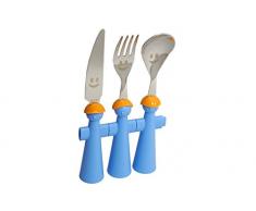 Rivadossi Trebimbi Puppets Couverts enfant Bleu 3 pièces