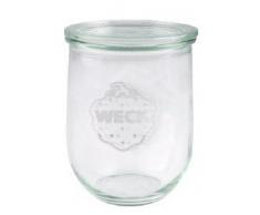 Weck Bocal de Bord Arrondi Tulipe, Verre, Transparent, 1050 ML