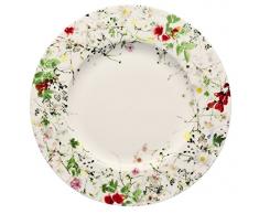Rosenthal Brillance Fleurs Sauvages Assiette en Porcelaine avec Aile Multicolore 23 cm