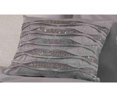 Coussin Cristal Belle Amie, Argent, 30Cm X 45Cm