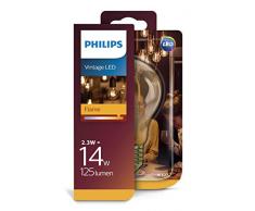 Philips ampoule LED Standard Vintage Filament Spirale E27 23W Equivalent 14W AmbrÃ©e Claire Blanc chaud