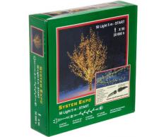 System Expo 484-01 Startlights Guirlande lumineuse Blanc 50 diodes/500 cm