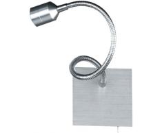 Honsel 25541 Applique murale Alu mat/chromé