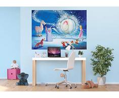 AG Design ftdm 0742Â Cendrillon Disney Princess Cendrillon Papier Papier Peint Photo pour Chambre denfant Multicolore 160Â x 115Â cm