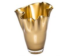 SIGNATURE HOME COLLECTION CO-17-203LM Vase, Verre, Or