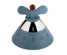 Alessi | A09 - Minuteur de Cuisine Design en Résine Thermoplastique, Bleu