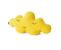Paparajote Factory Cloud XL Coussin pour Enfant Coton Nuage déhoussable lit 95 x 50 cm 95 x 20 x 50 cm Citronier