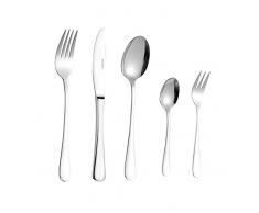 Esmeyer 156-081 Ensemble de Couverts, Acier Inoxydable, Argent, 24,5 x 7 x 4,5 cm