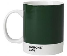 Copenhagen design 101033435 Pantone Mug, Coffee/Tea Cup, Fine China (Ceramic), 375 ML, Dark Green, 3435 C, Porcelaine, Taille Unique
