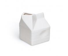 Excelsa Brick Pot à Lait, 250 ML, Céramique, Blanc